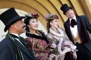 Victorian caroling quartet from Los Angeles